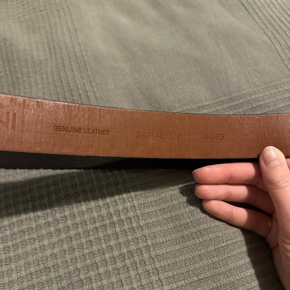 Men’s genuine leather belt - Picture 8 of 9